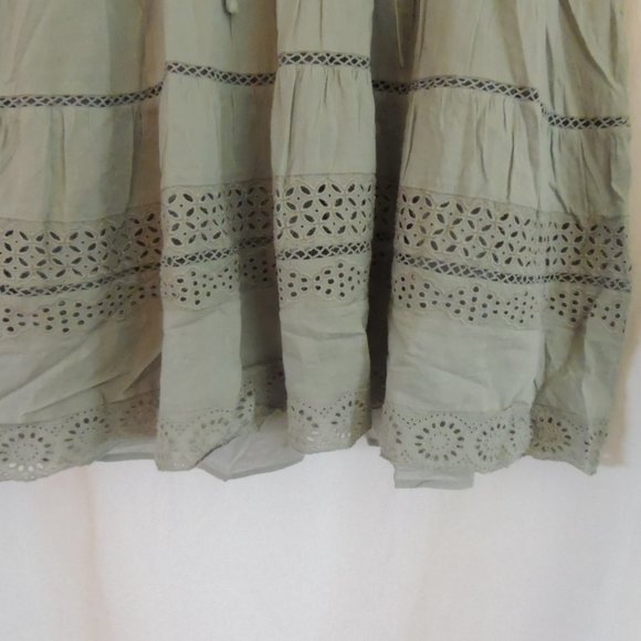GAP dress, with lining, sage green XXL, english embroderies, NEW - Picture 6 of 8